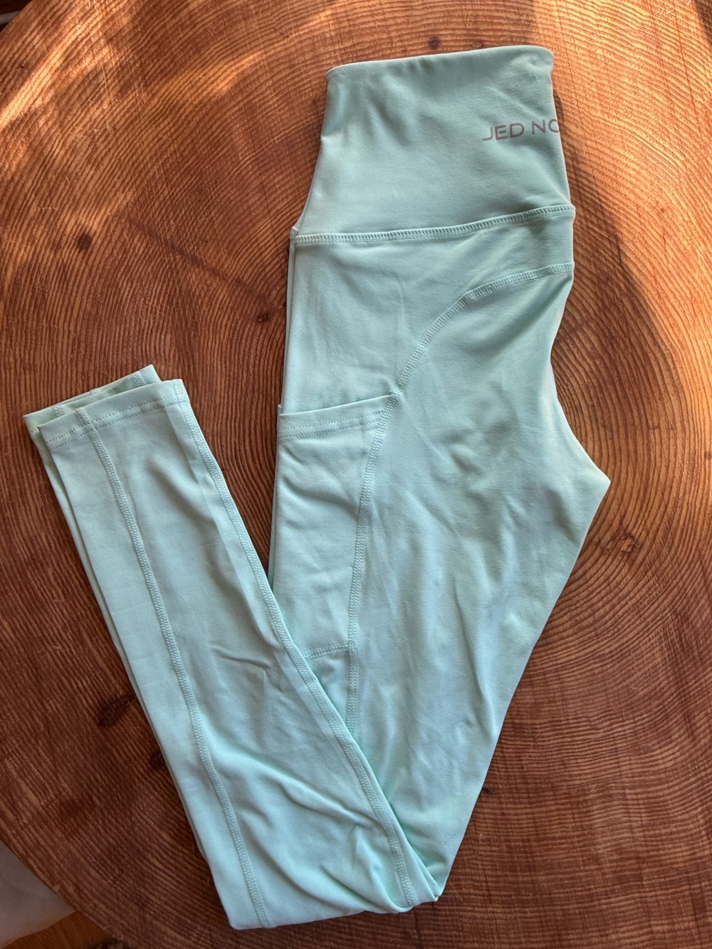 Mint Green Jed North Lotus Leggings Full Length - Size Small